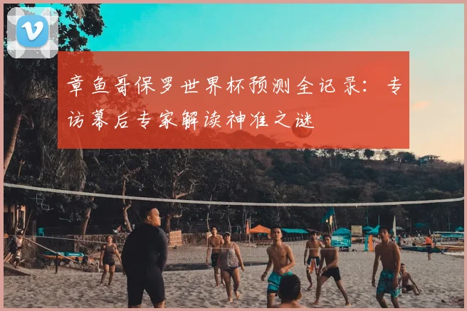 章鱼哥保罗世界杯预测全记录：专访幕后专家解读神准之谜